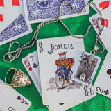 The Joker Playing Card Necklace ss necklace Batman Core 
