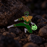  Green Ranger Kick Or Treat Enamel Pin glow in the dark pin 