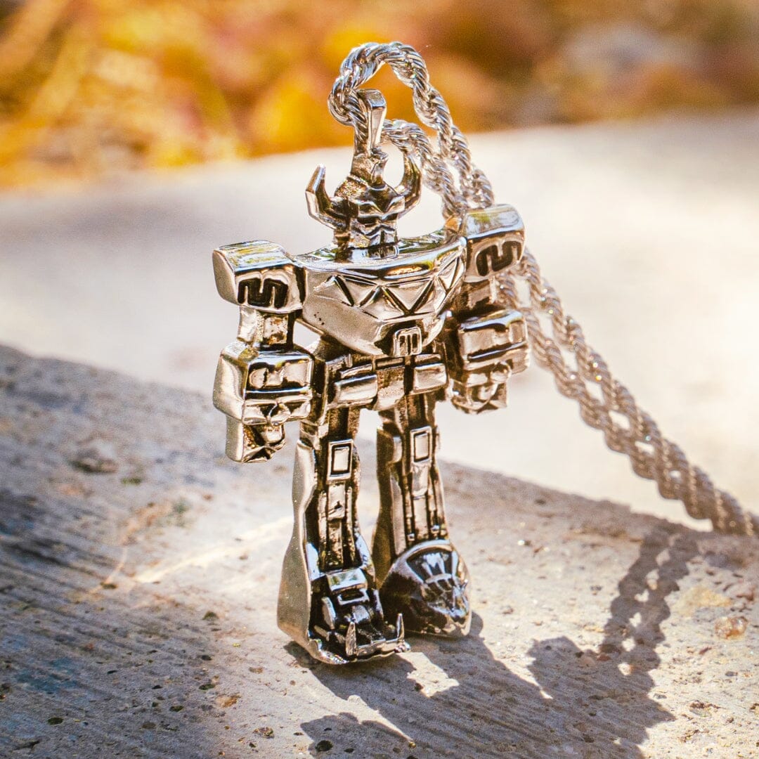 Megazord Pendant ss necklaces Power Rangers 