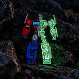 Transformers™ Optimus Prime X-Ray Enamel Pin glow in the dark 
