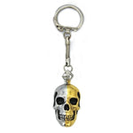 2-Tone Skull Keychain