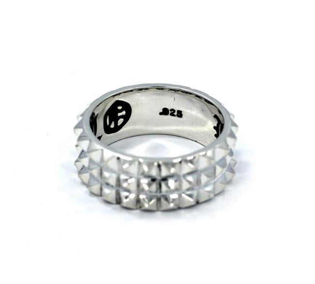 3 Row Spike Ring Pm Rings