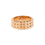 3 Row Spike Ring, Spike Ring, punk ring, rock ring, classy ring, han cholo ring, mens wedding band