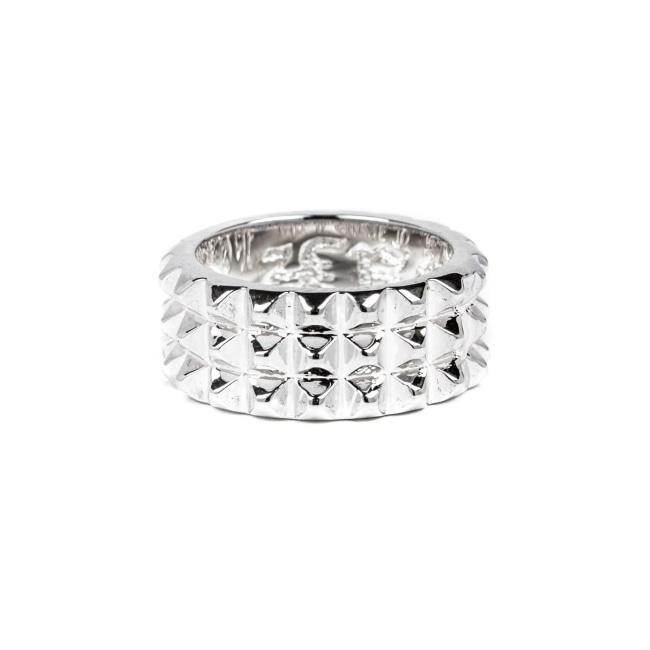 3 Row Spike Ring, Spike Ring, punk ring, rock ring, classy ring, han cholo ring, mens wedding band