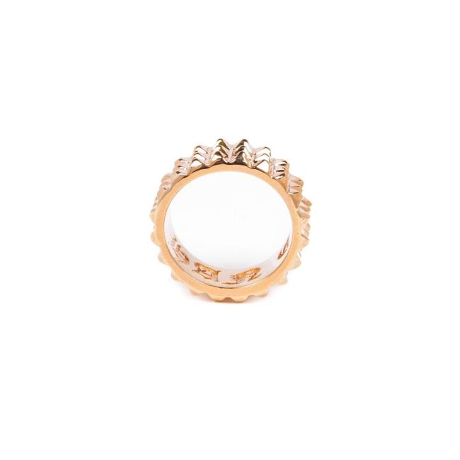 3 Row Spike Ring, Spike Ring, punk ring, rock ring, classy ring, han cholo ring, mens wedding band