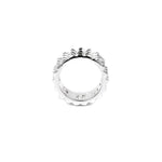 3 Row Spike Ring, Spike Ring, punk ring, rock ring, classy ring, han cholo ring, mens wedding band