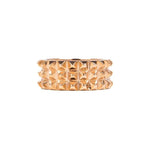 3 Row Spike Ring, Spike Ring, punk ring, rock ring, classy ring, han cholo ring, mens wedding band