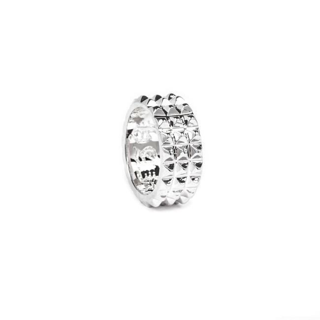 3 Row Spike Ring, Spike Ring, punk ring, rock ring, classy ring, han cholo ring, mens wedding band
