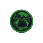 castle grayskull, motu merch, castle grasyskull patch, green patch, officially licensed patch, motu