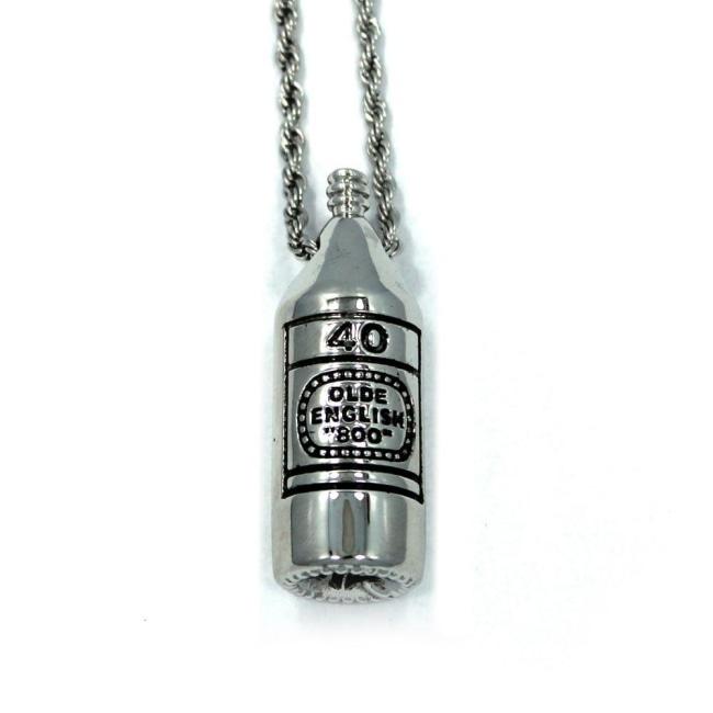 40 Oz Pendant, 40 oz of freedom, 40 oz, olde english 800, han cholo jewelry
