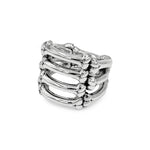 bone ring, stacked bone ring