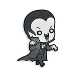  universal monsters, classic universal monsters, enamel pin, glow in the dark enamel pin, dracula