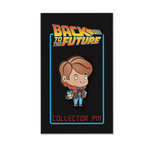 Marty enamel pin, back to the future, bttf, back to the future merch