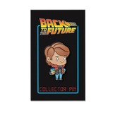 Marty enamel pin, back to the future, bttf, back to the future merch