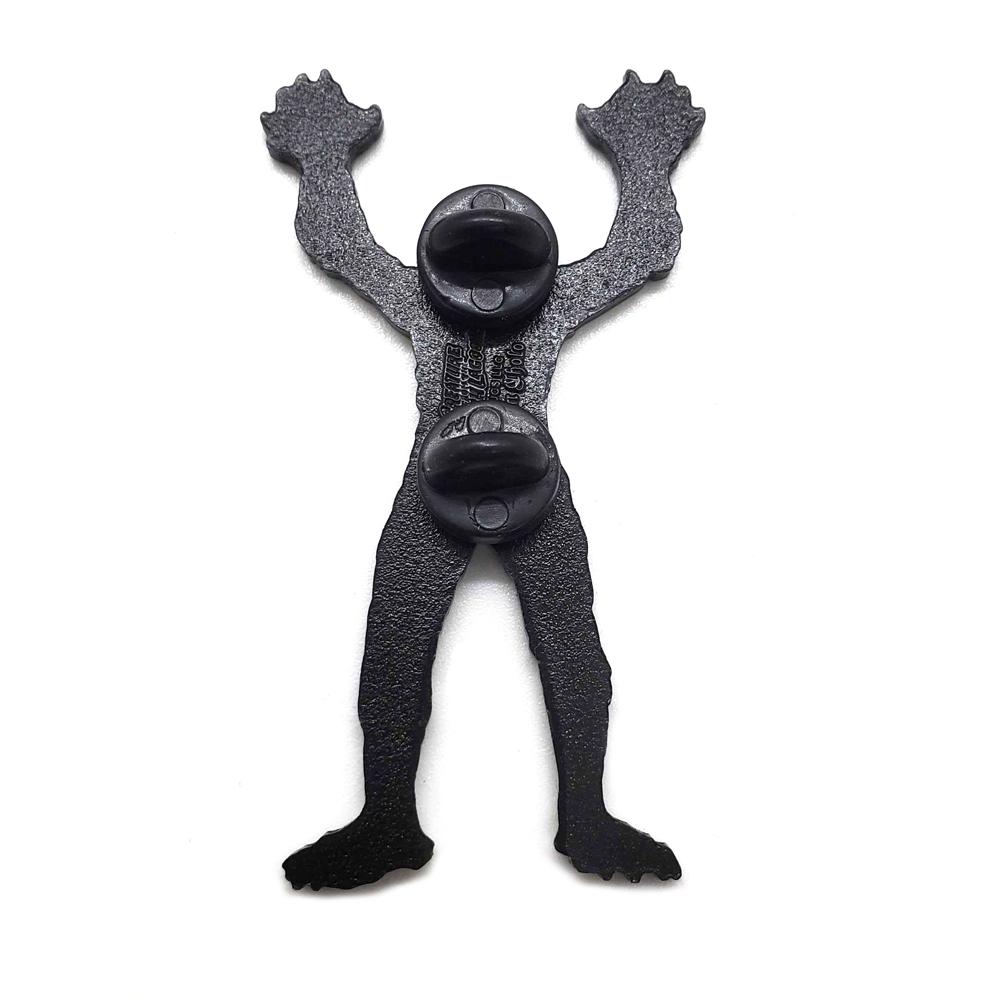double clutch pin back for the creature from the black lagoon enamel pin