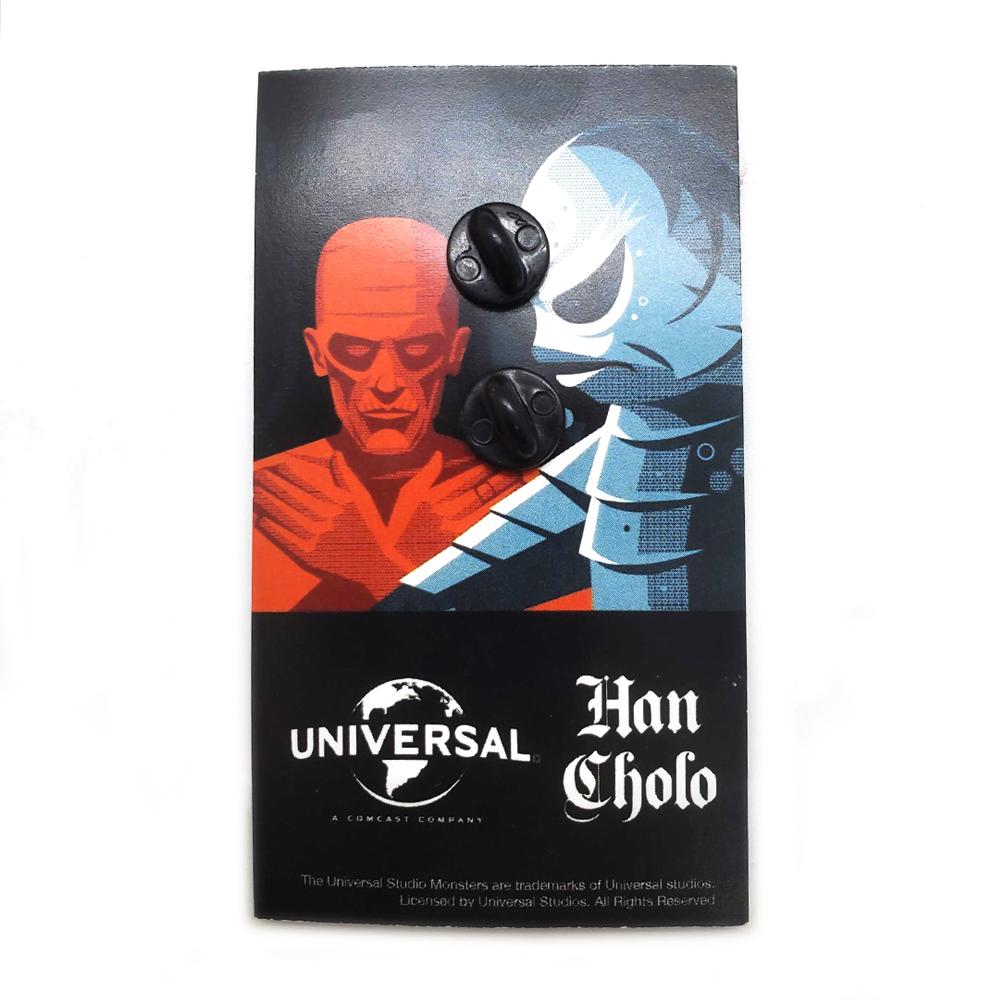 limited edition universal monsters enamel pin