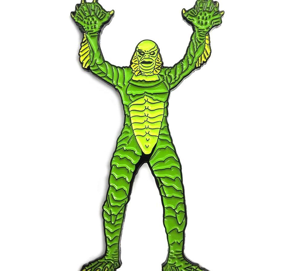collectible creature from the black lagoon full body enamel pin