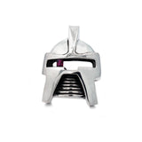 front of the raider ring in silver from the han cholo jewelry collection