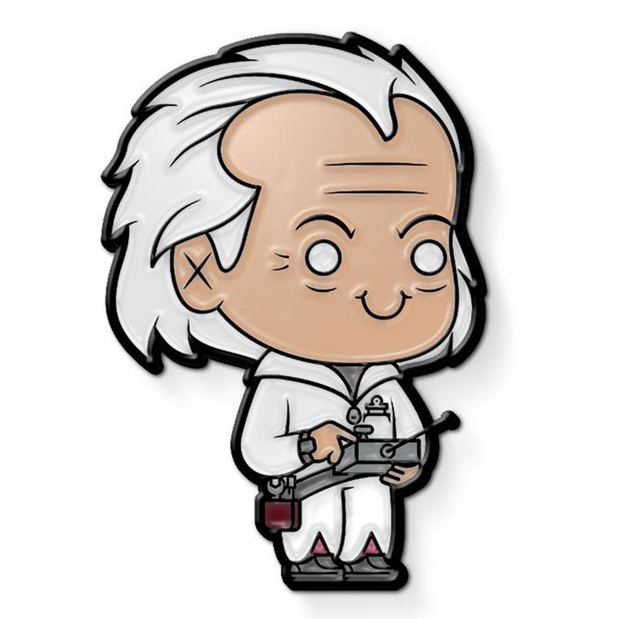 back to the future, doc, doc enamel pin, doc bttf, back to the future merch