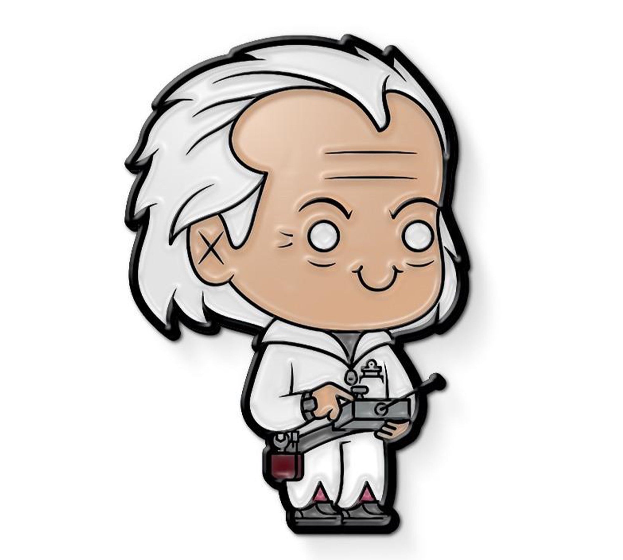 back to the future, doc, doc enamel pin, doc bttf, back to the future merch