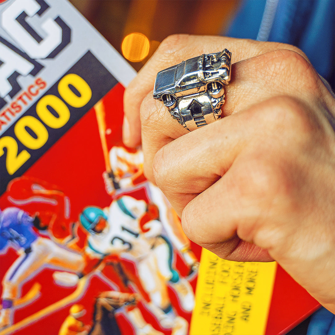 Deloreon ring, back to the future deloreon 