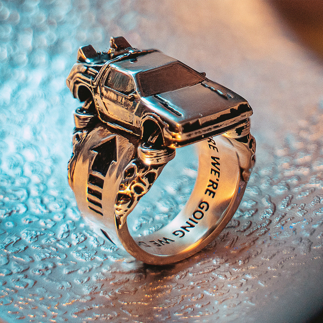 Deloreon ring, back to the future deloreon 