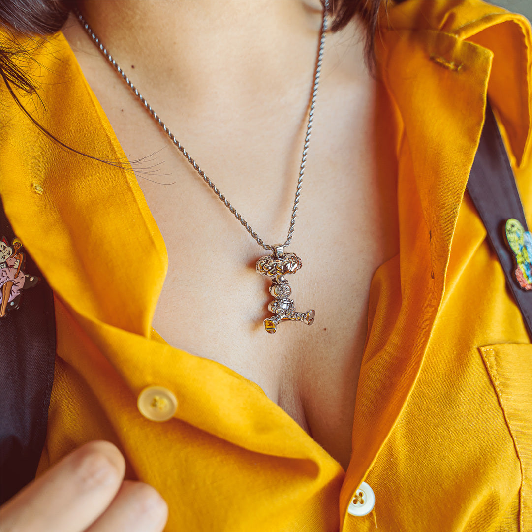 Adam Bomb necklace, Garbage Pail kids necklace