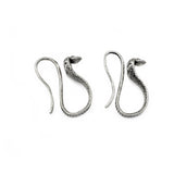snake drop down earrings