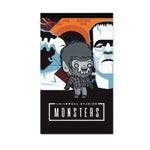 the wolfman,  universal monsters, classic universal monsters, enamel pin, classic monsters merch