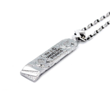 hover board necklace, back to the future merch, bttf jewelry