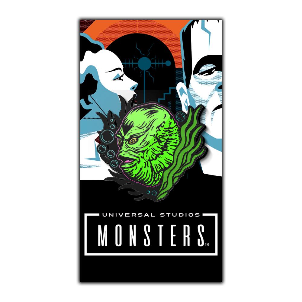 universal monsters creature from the black lagoon enamel pin