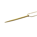 toothpick pendant, gold mens necklace, mens jewelry, mens chain, gold mens chain