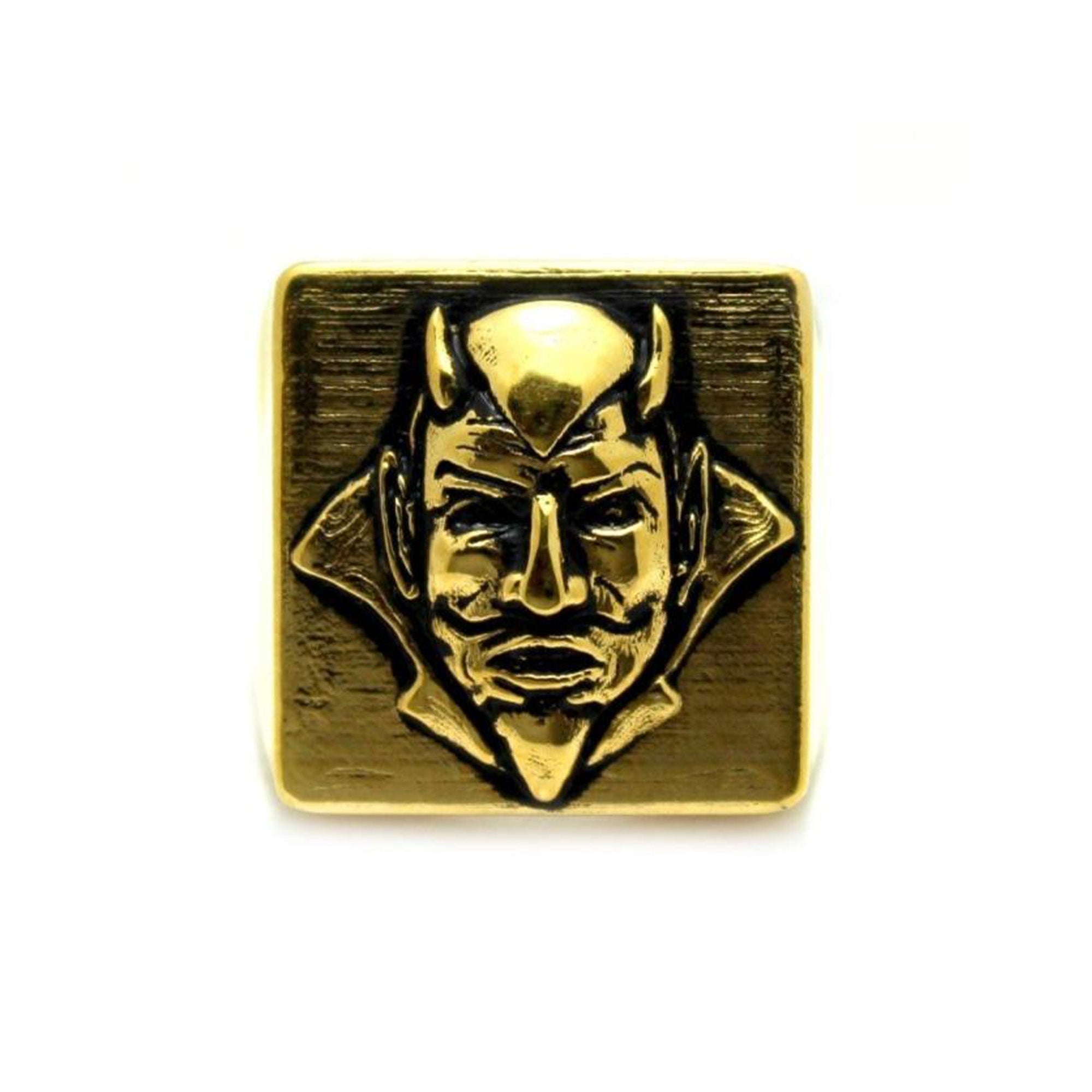 Lucifer Signet Ring pm rings Precious Metals 