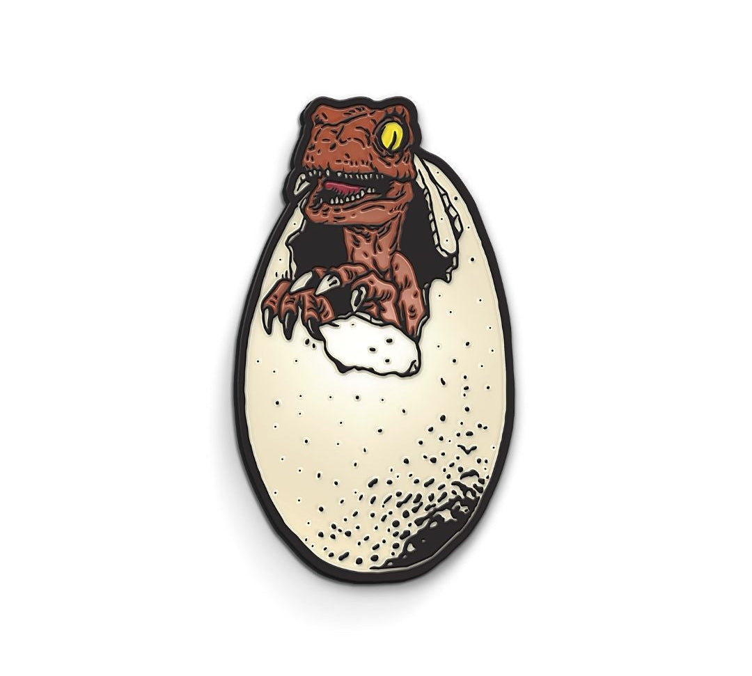 jurassic park enamel pin, jurassic park dinosaur merch