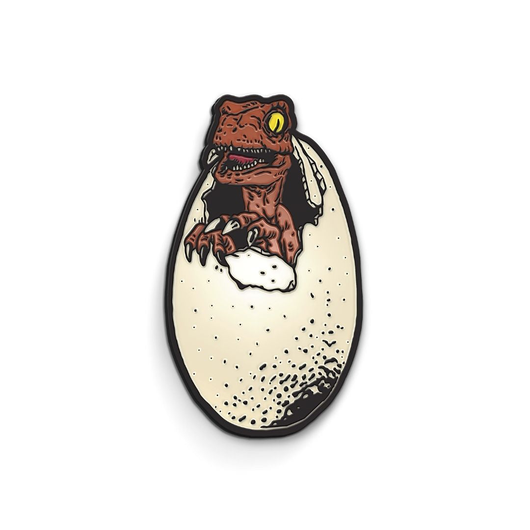 jurassic park enamel pin, jurassic park dinosaur merch