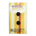 back view of the adora enamel pin on a she-ra pin card showing the double rubber clutch backs
