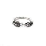 front of the Arrow Ring in silver from the han cholo precious metal collection