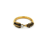 front of the Arrow Ring in gold from the han cholo precious metal collection