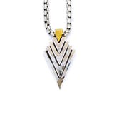 Arrowhead Pendant Silver Ss Necklaces