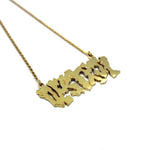 Baby Destroy Pendant Vermeil / 24 Pm Necklace