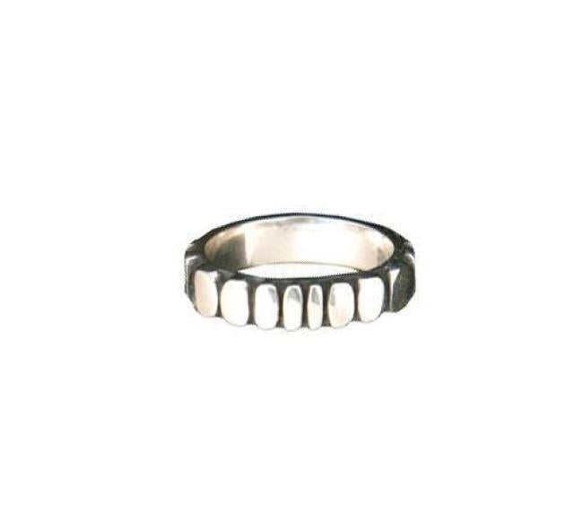 front of the baby dotty ring from the han cholo music jewelry collection