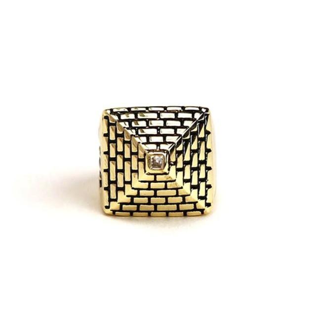 Baby Pyramid Ring, pyramid ring, ehyptian ring, pharaoh ring, han cholo ring, han cholo jewelry