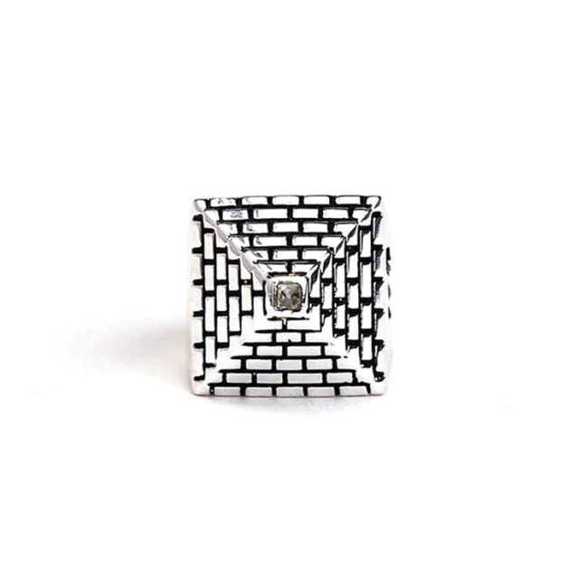 Baby Pyramid Ring, pyramid ring, ehyptian ring, pharaoh ring, han cholo ring, han cholo jewelry