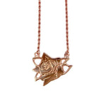 Baby Rose Pendant Gold / 18 Pm Necklace