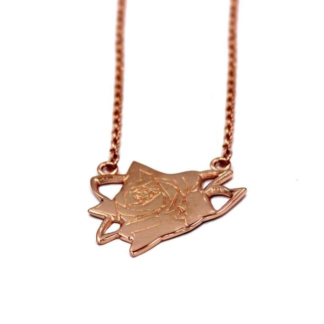 Baby Rose Pendant Pm Necklace