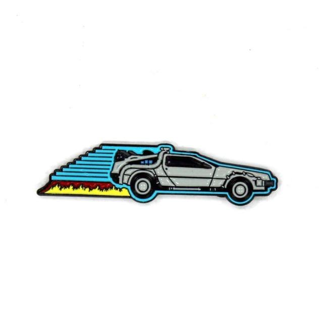 Back To The Future Delorean Enamel Pin, back to the future merch