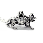right side of the battlecat pendant standing from the masters of the universe collection