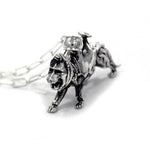 front of the battlecat pendant from the masters of the universe collection