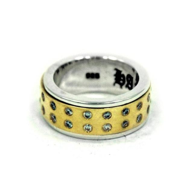 front of the Bearing Ring from the han cholo precious metal rings collection