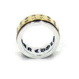 inner detail of the Bearing Ring from the han cholo precious metal rings collection